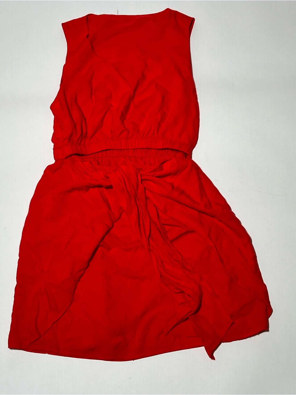 Lulus Red Sleeveless Dress Size S